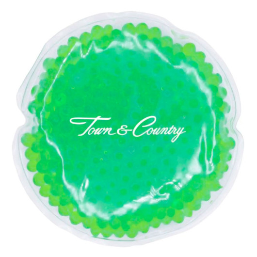 Promotional Round Heat Packs Light Green